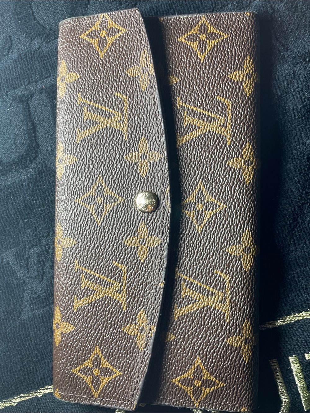 Louis Vuitton Brown Monogram Trifold Glasses Case